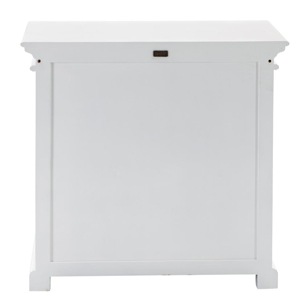 Modern Farm White Glass Door Accent Cabinet - 388219. Picture 5