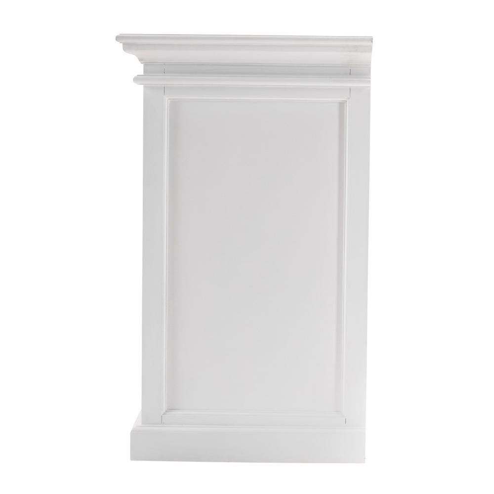 Modern Farm White Glass Door Buffet Server - 388220. Picture 5