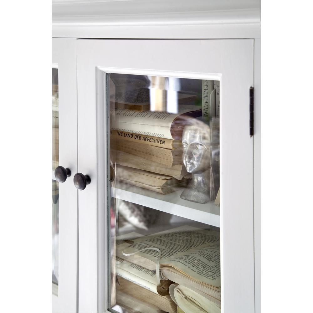Modern Farm White Glass Door Buffet Server - 388220. Picture 6