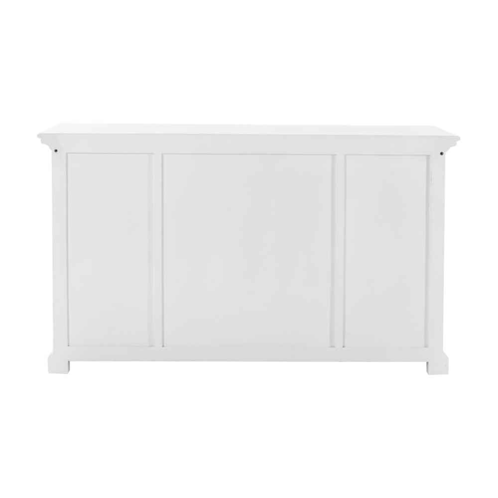 White Accent Cabinet with Glass Doors - 388223. Picture 5