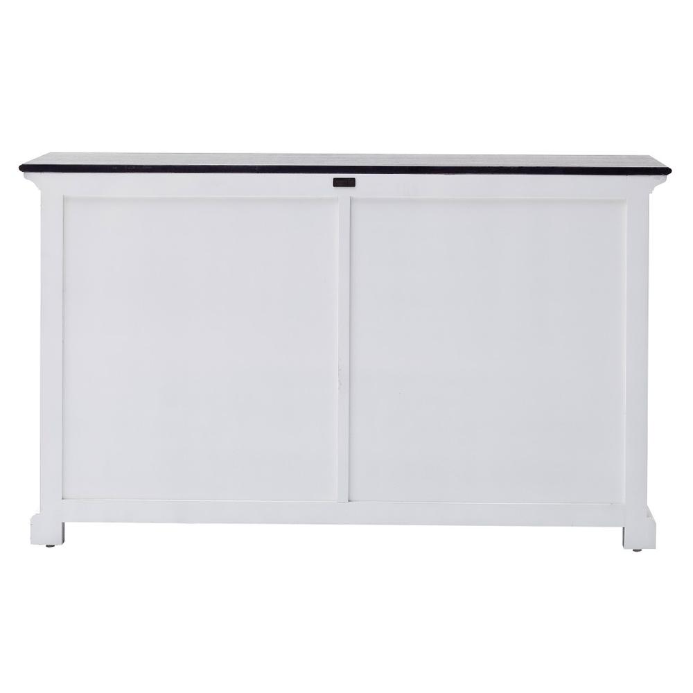 Modern Farmhouse Black and White Buffet Server - 388229. Picture 3