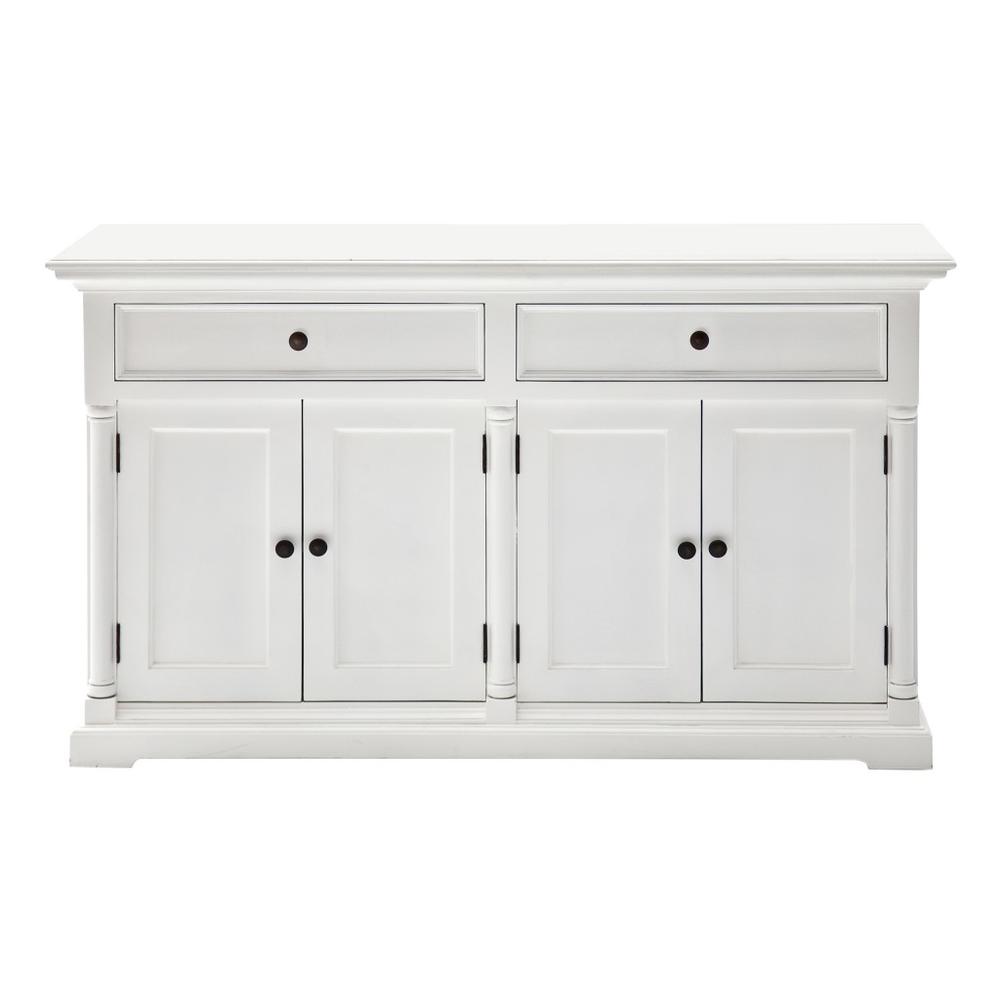 Modern Farm White Two Door Buffet Server - 388249. Picture 1