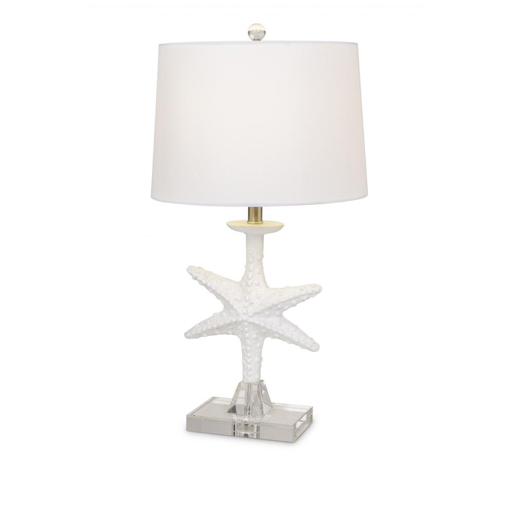 Set of 2 White Coastal Starfsh Table Lamps - 388552. Picture 2