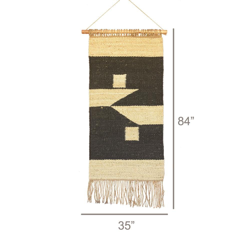 Black and Gold Bohemian Wall Hanging - 388895. Picture 2
