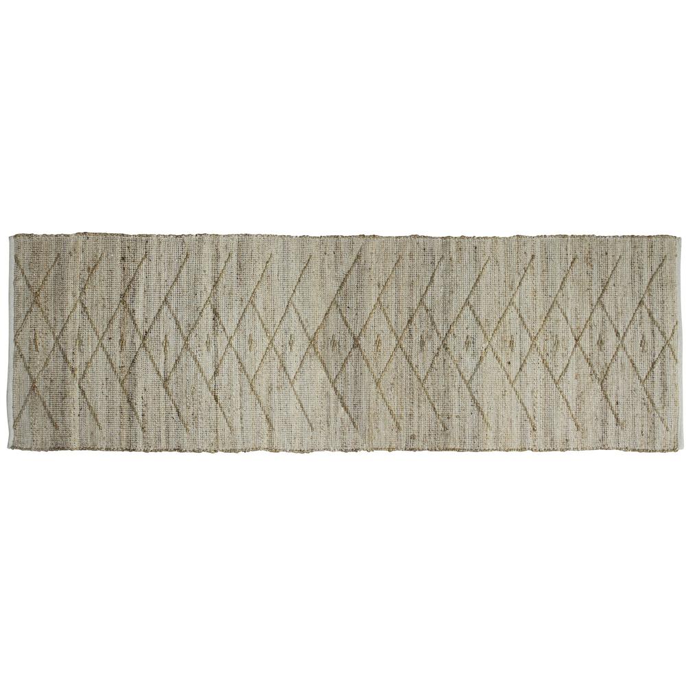 2' X 3' Beige Distressed Tribal Scatter Rug - 389093. Picture 1