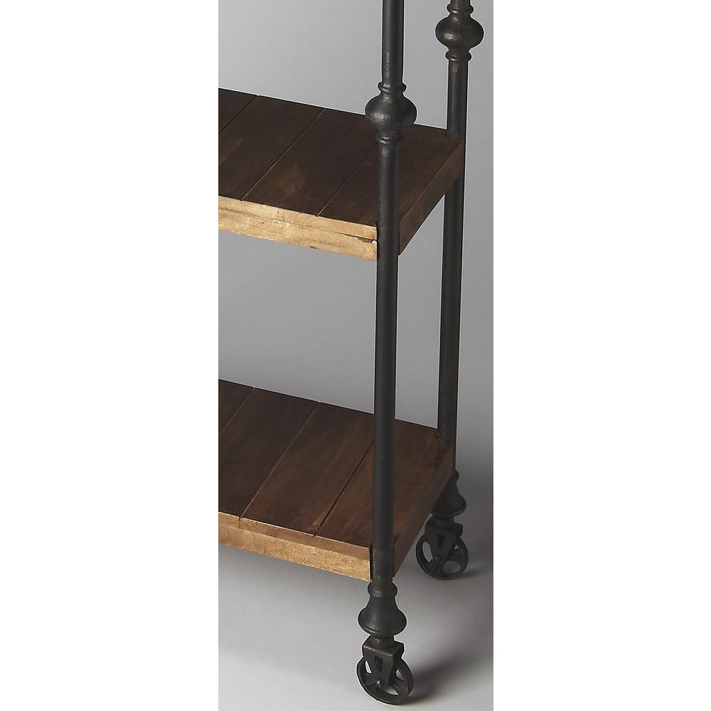Fontainebleau Industrial Chic Bookcase Multi-Color. Picture 2