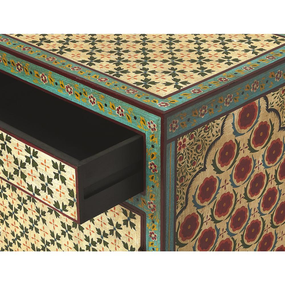 Perna Hand Painted Chest Multi-Color. Picture 7