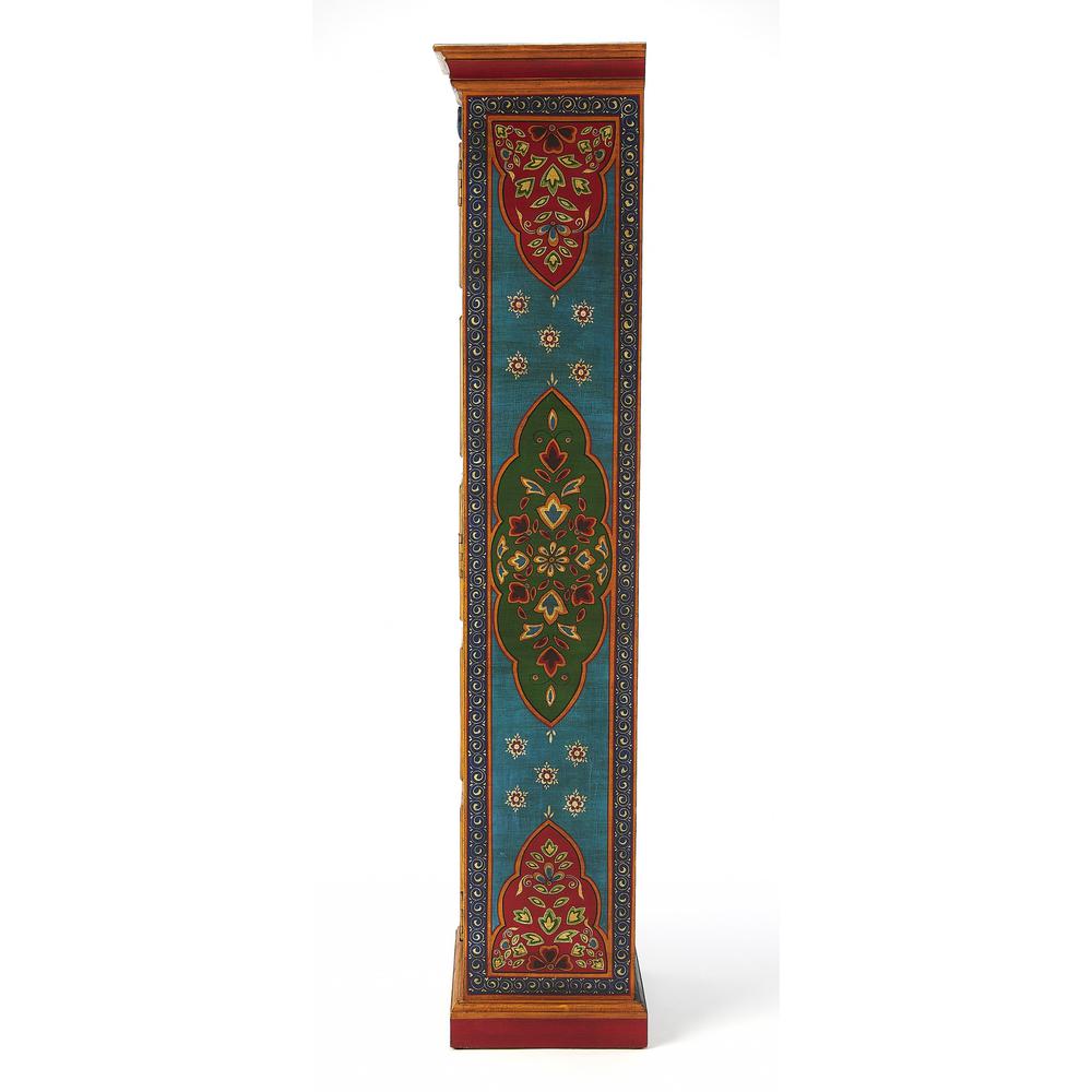 Amir Hand Painted Tall Cabinet Multi-Color. Picture 5
