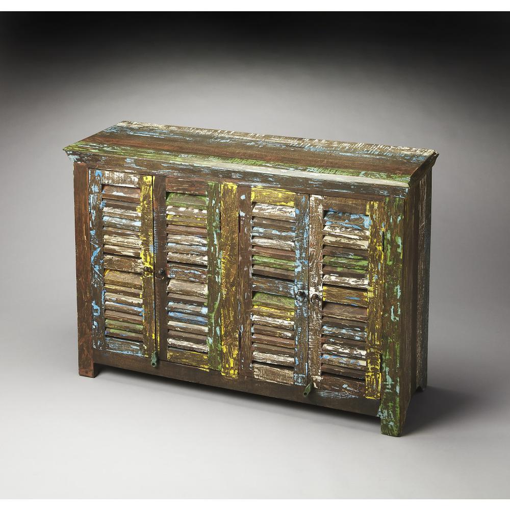 Haveli Reclaimed Wood Sideboard Assorted. Picture 3