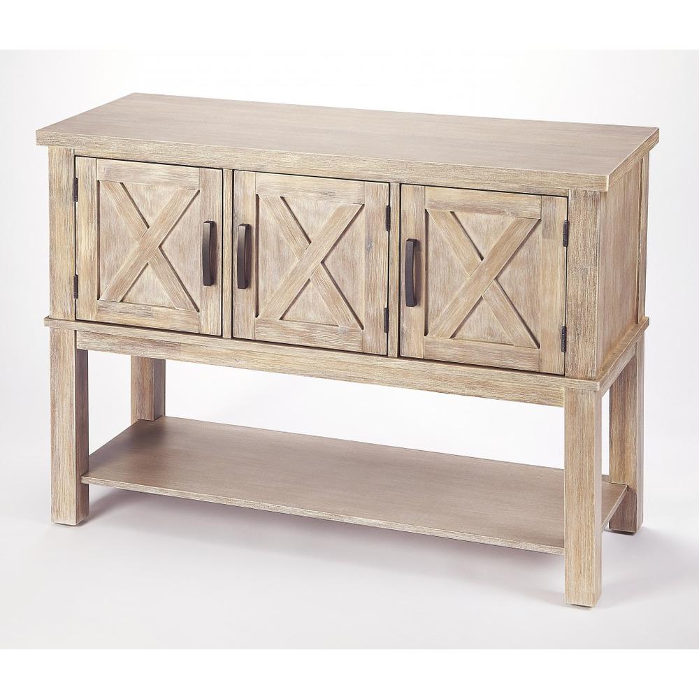 Chateau Urban Gray Buffet Natural Wood. Picture 2