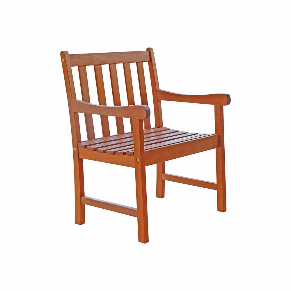 Brown Patio Armchair Tan. Picture 1