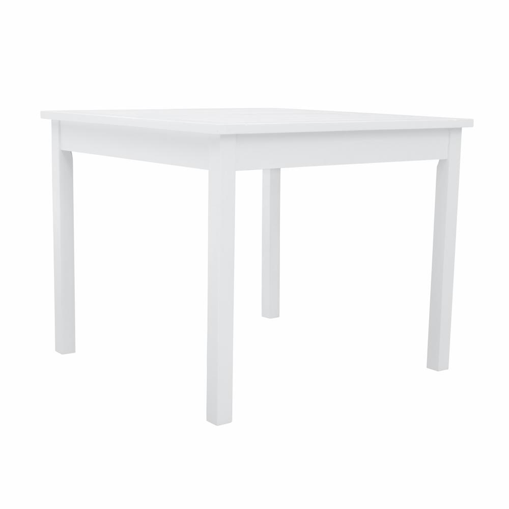 White Stacking Table White Painted. Picture 1