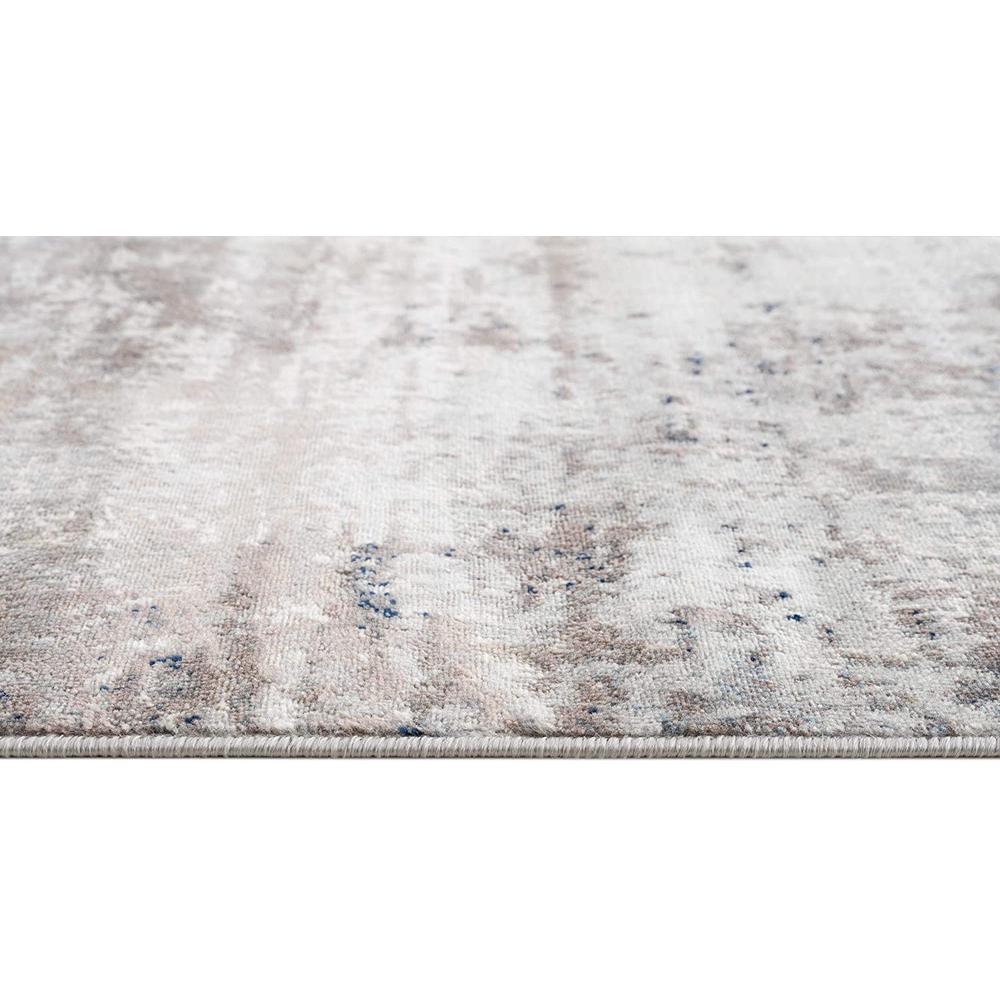 2’ x 10’ Navy Blue Distressed Striations Runner Rug Navy. Picture 6