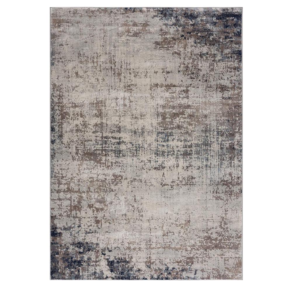 2’ x 20’ Navy Blue Distressed Striations Runner Rug Navy. Picture 9