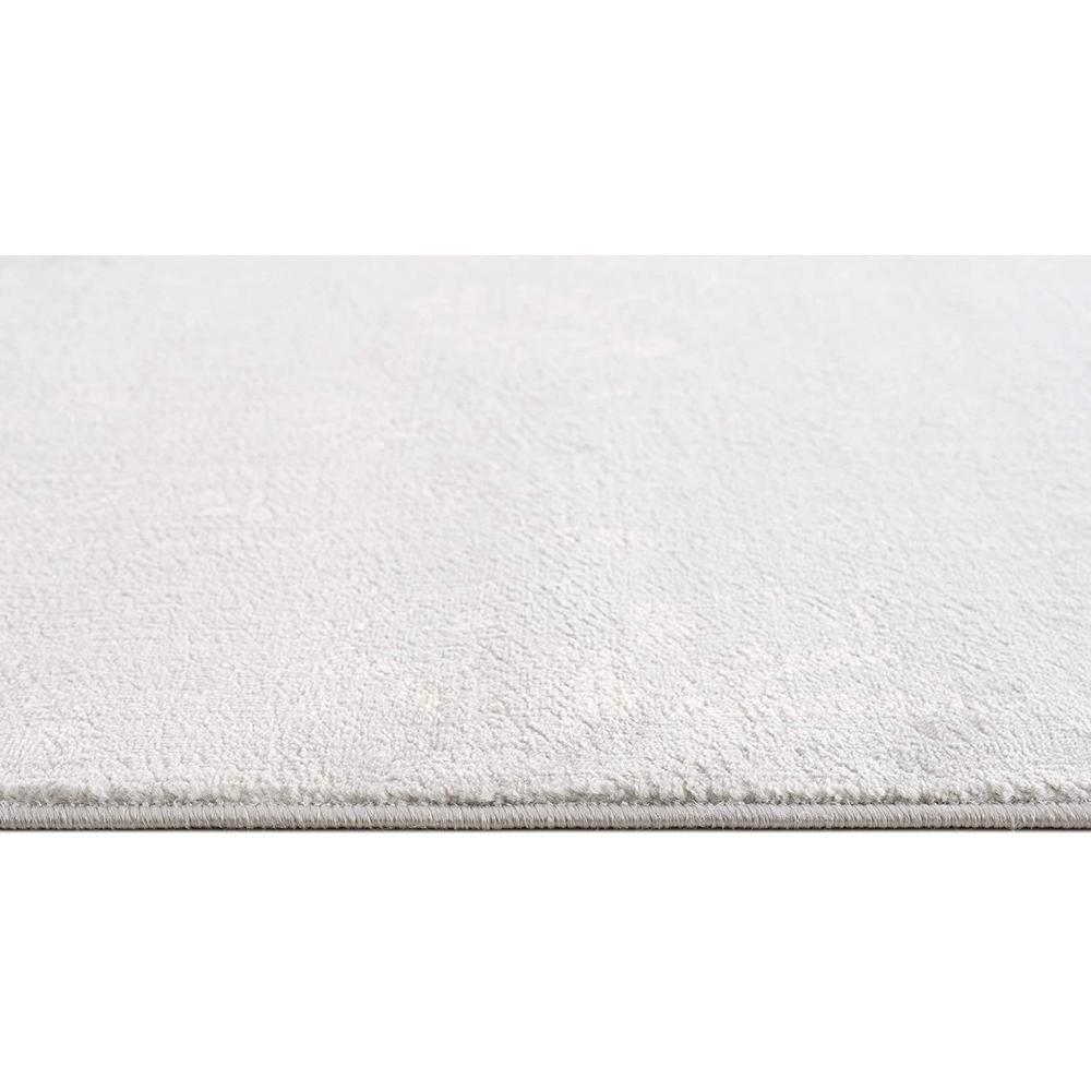 2’ x 8’ Modern Gray Distressed Runner Rug Grey. Picture 6