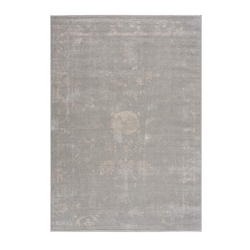 2’ x 8’ Modern Gray Distressed Runner Rug Grey. Picture 9