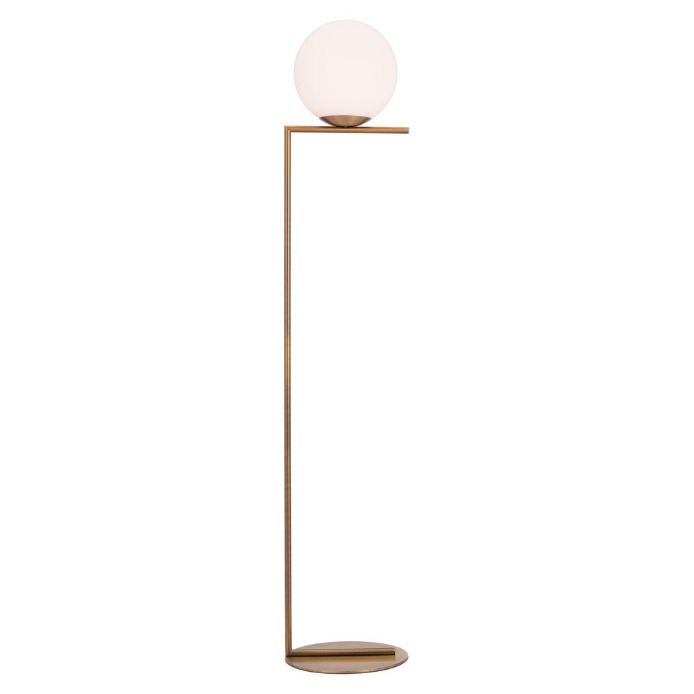 Brass Balance Floor Lamp. Picture 2