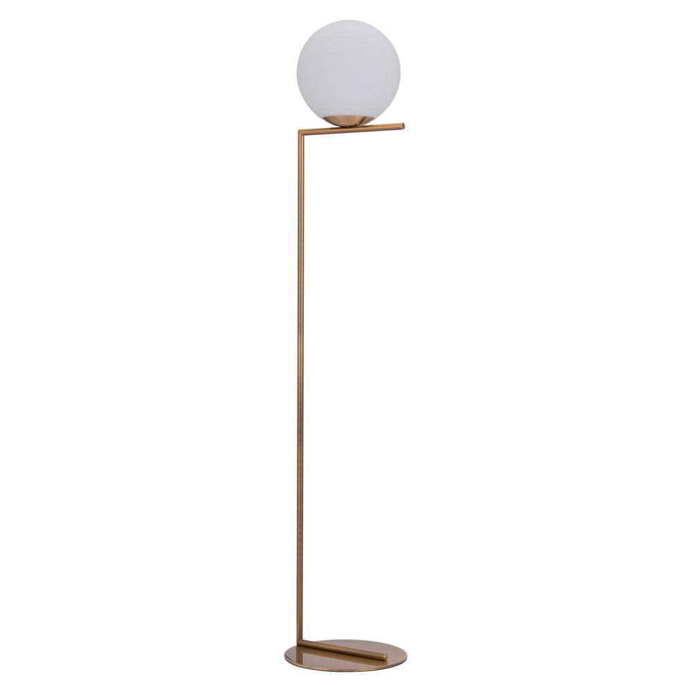 Brass Balance Floor Lamp. Picture 3