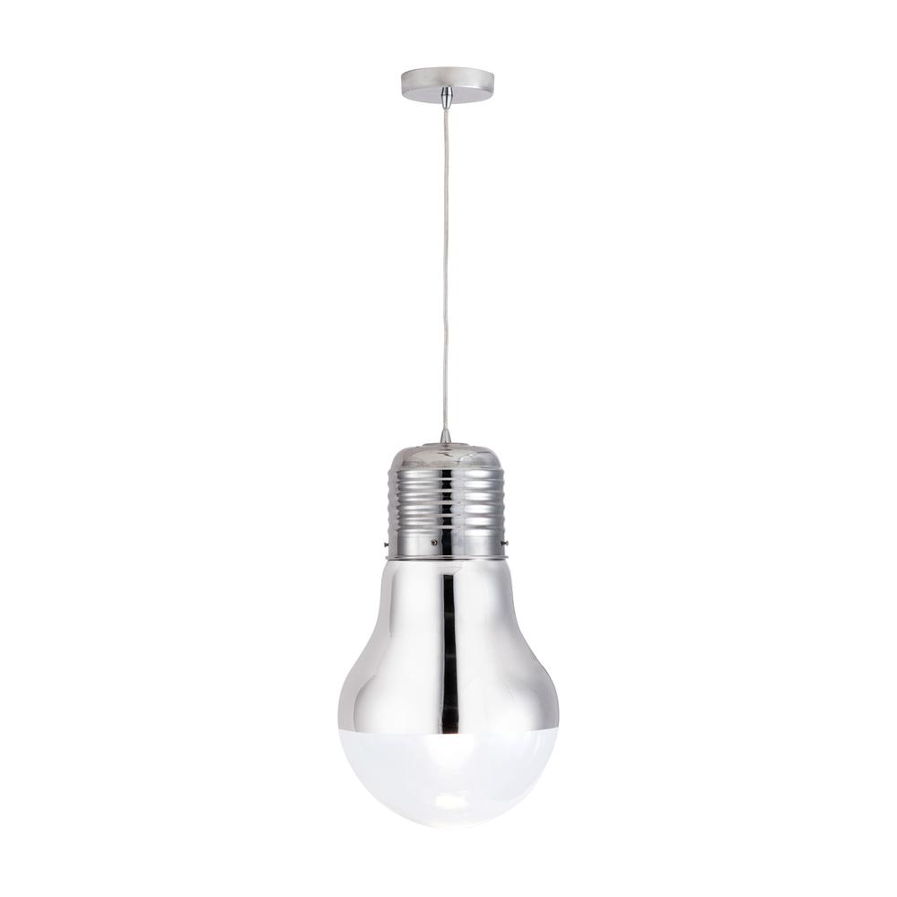 Silver Bulb Ceiling Lamp Chrome. Picture 2