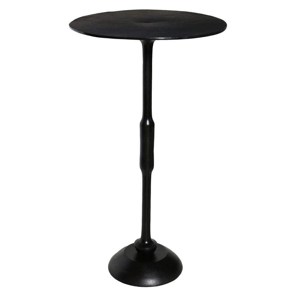 Black Metal Side Table. Picture 2