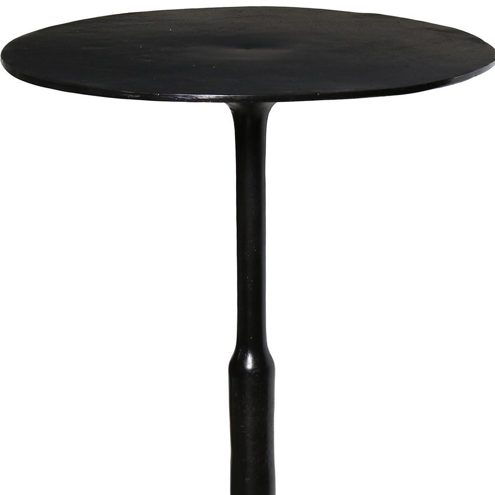 Black Metal Side Table. Picture 3
