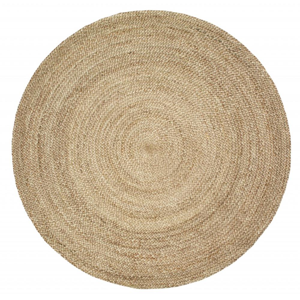 Gray Toned Natural Jute Area Rug-Gray. Picture 1