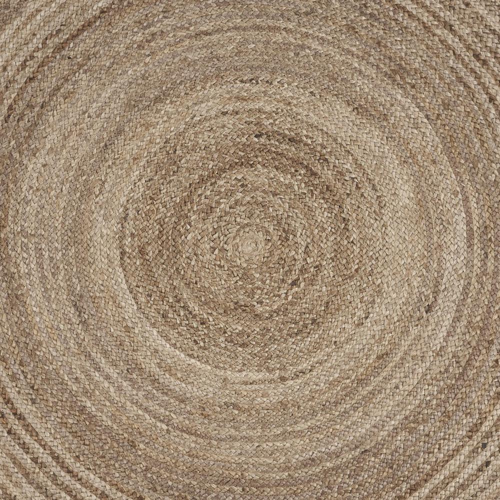 Gray Toned Natural Jute Area Rug Gray. Picture 2