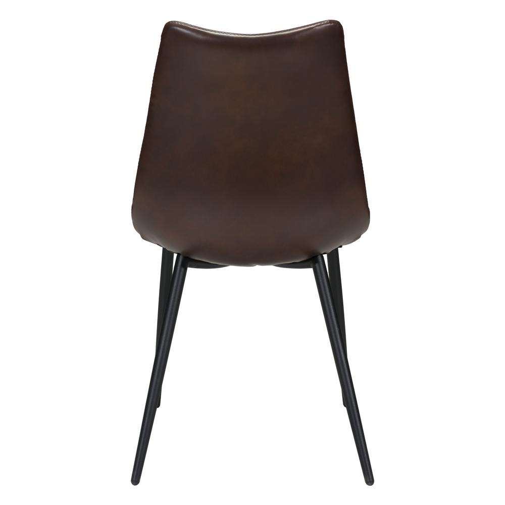 Norwich Dining Chair (Set of 2) Brown Brown. Picture 5