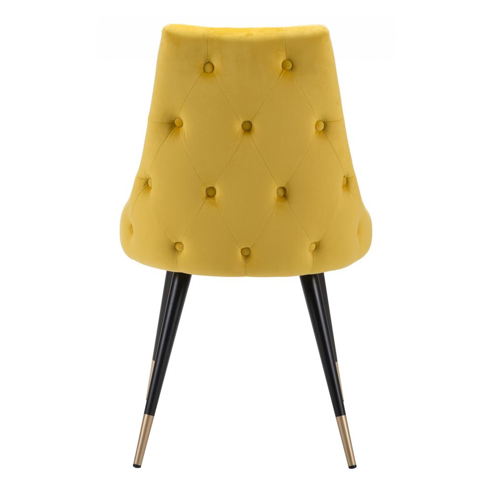 Piccolo Dining Chair (Set of 2) Yellow Yellow. Picture 5