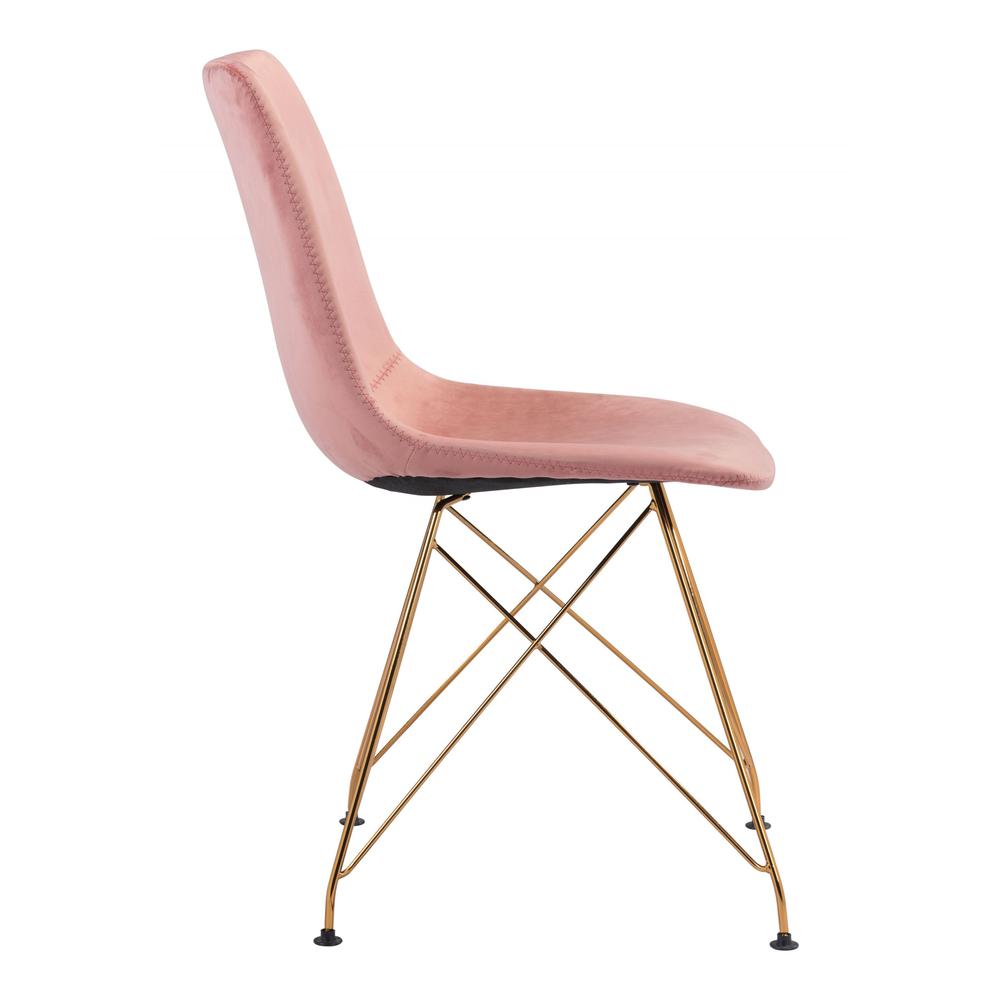 Parker Dining Chair (Set of 4) Pink Pink. Picture 3