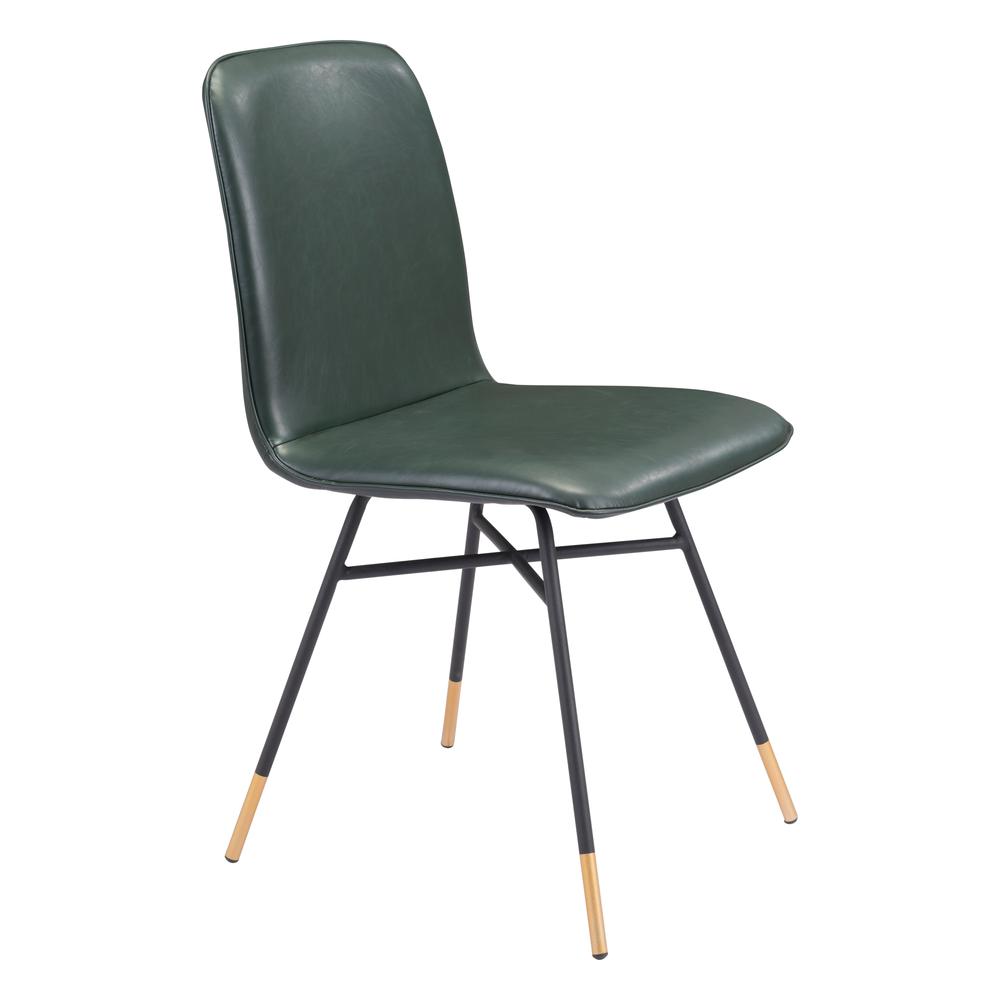 Var Dining Chair (Set of 2) Green Green. Picture 2