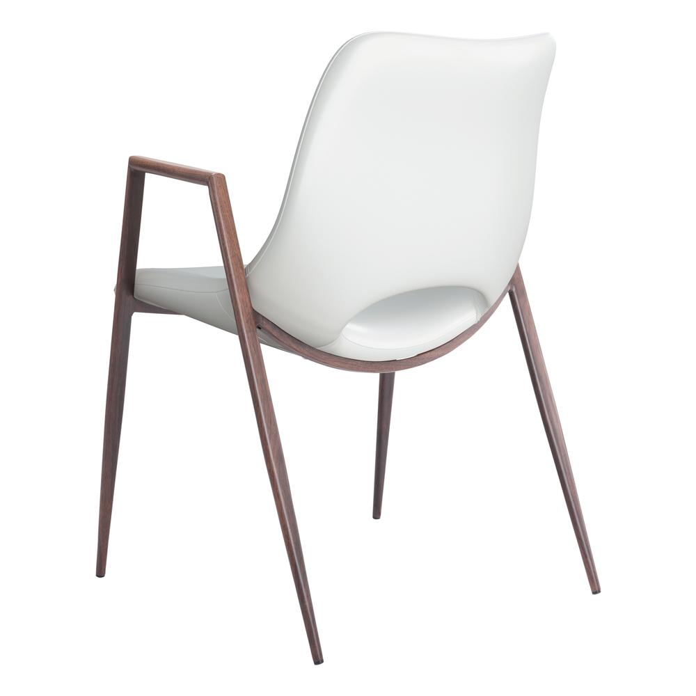 Desi Dining Chair (Set of 2) White White. Picture 6
