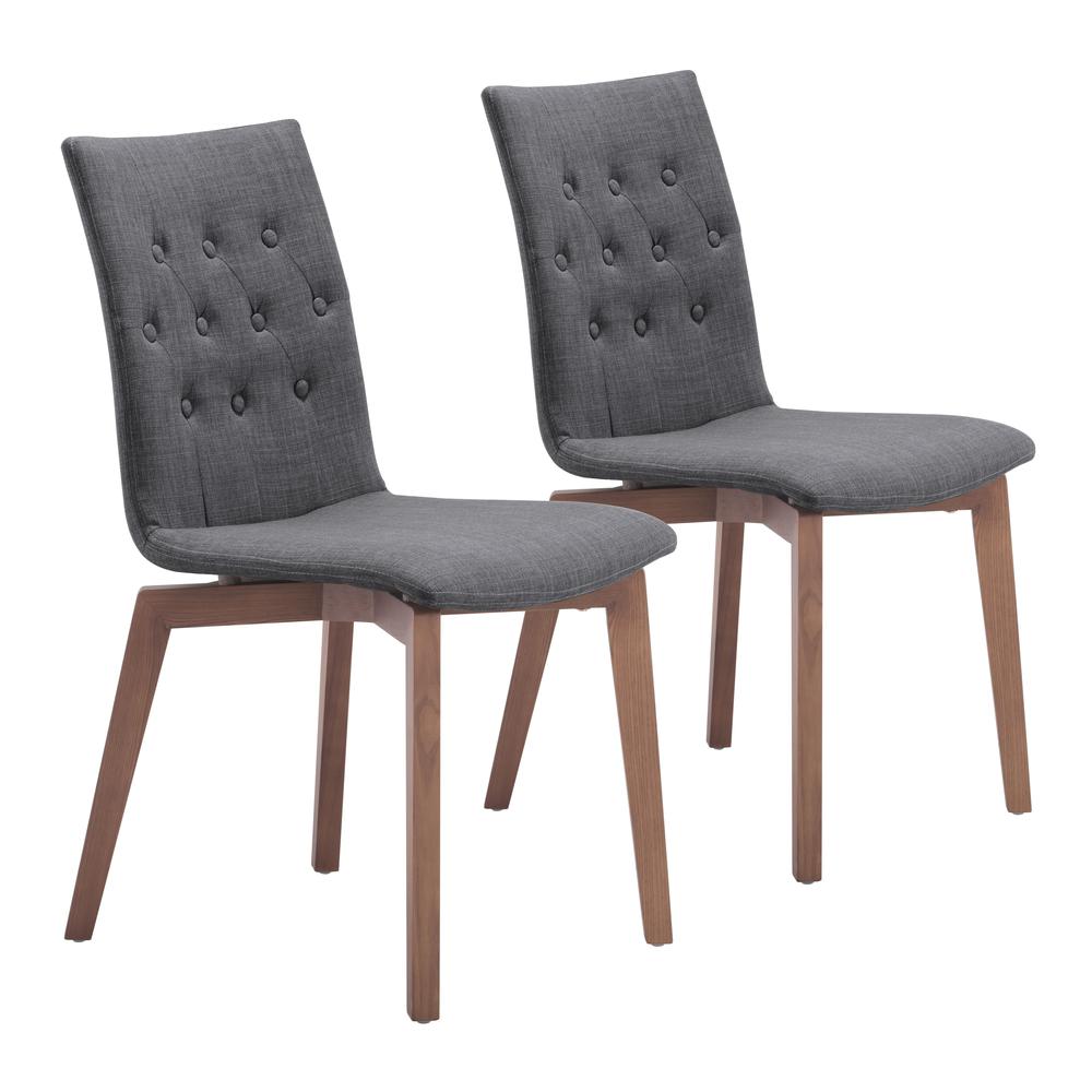 Orebro Dining Chair (Set of 2) Graphite Graphite. Picture 1