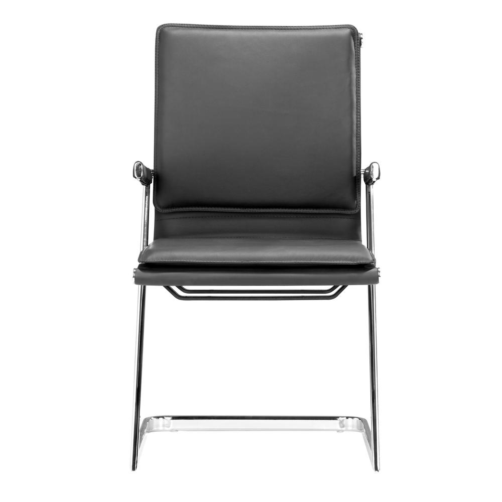 Lider Plus Conference Chair (Set of 2) Black Black. Picture 4