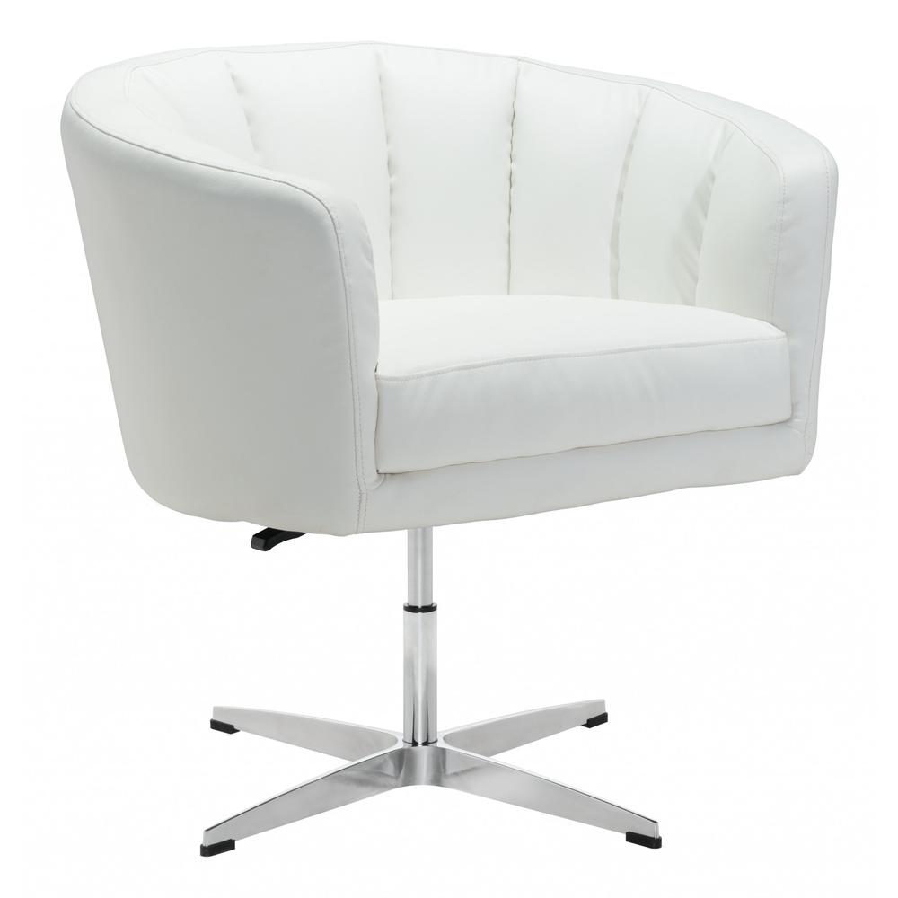 Wilshire Occasional Chair White White. Picture 1
