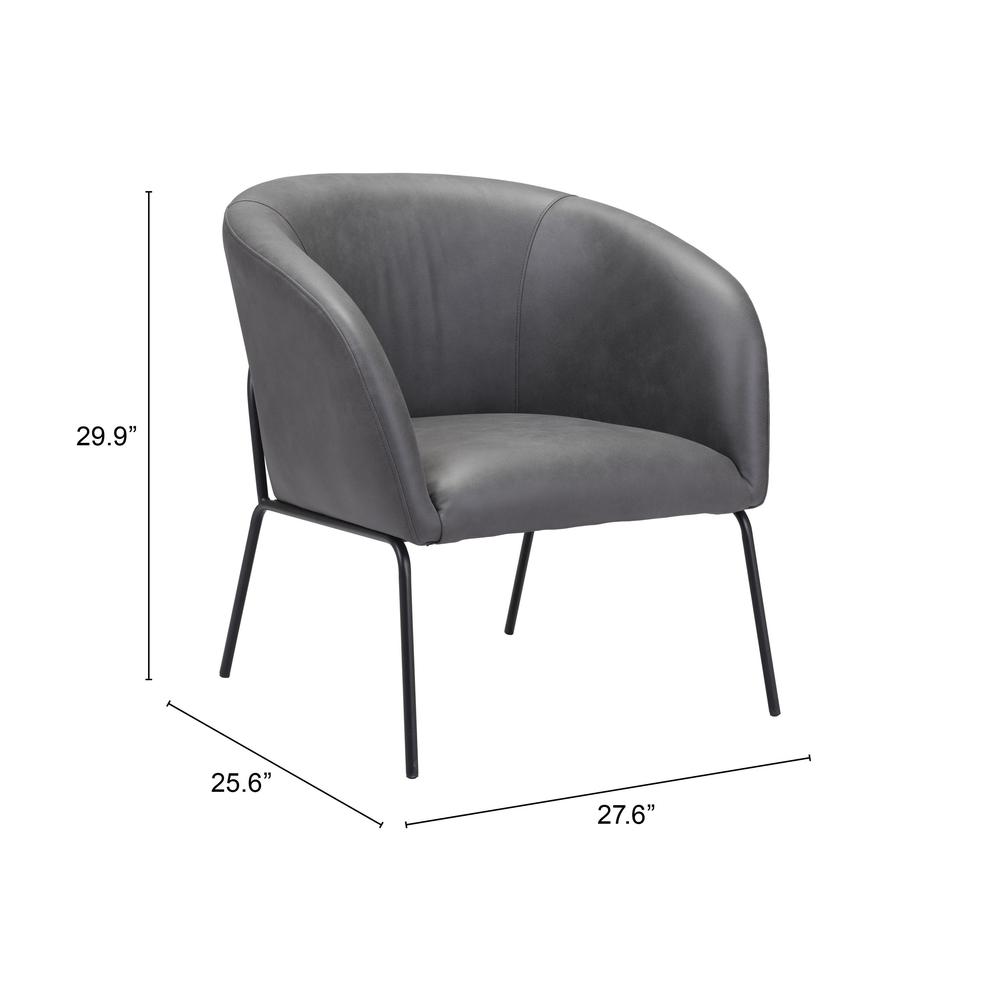 Quinten Accent Chair Vintage Gray Vintage Gray. Picture 8