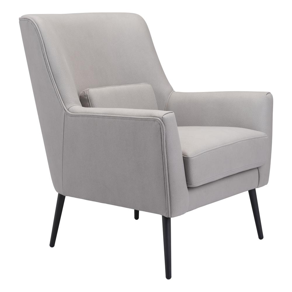 Ontario Accent Chair Gray Gray. Picture 6