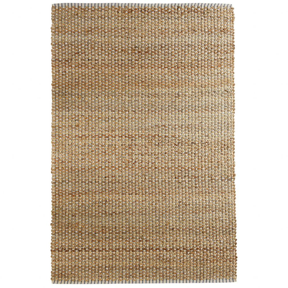 8’ x 10’ Natural Braided Jute Area Rug Natural. Picture 1