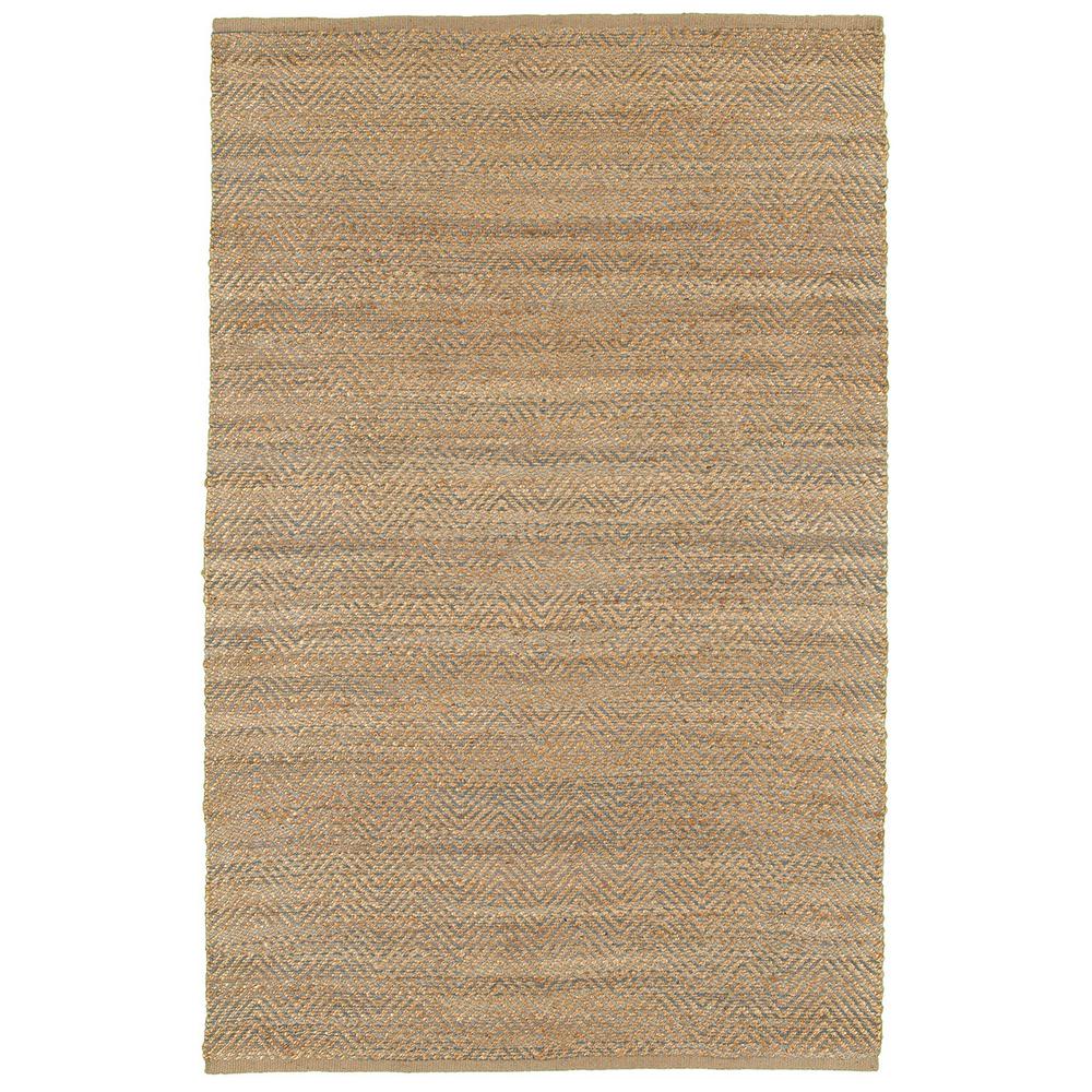 5’ x 8’ Tan and Gray Boho Chic Area Rug Natural/Gray. The main picture.
