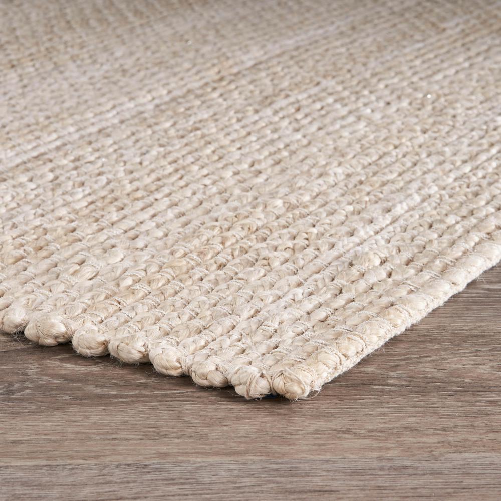 5’ x 8’ Natural Bleached Contemporary Area Rug BLEACH. Picture 6