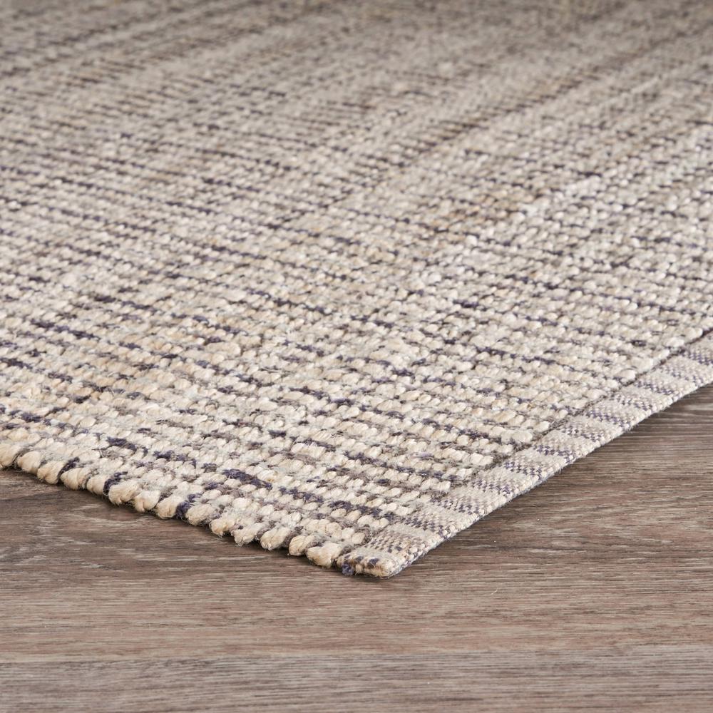5’ x 8’ Brown and Beige Toned Jute Area Rug BROWN. Picture 6