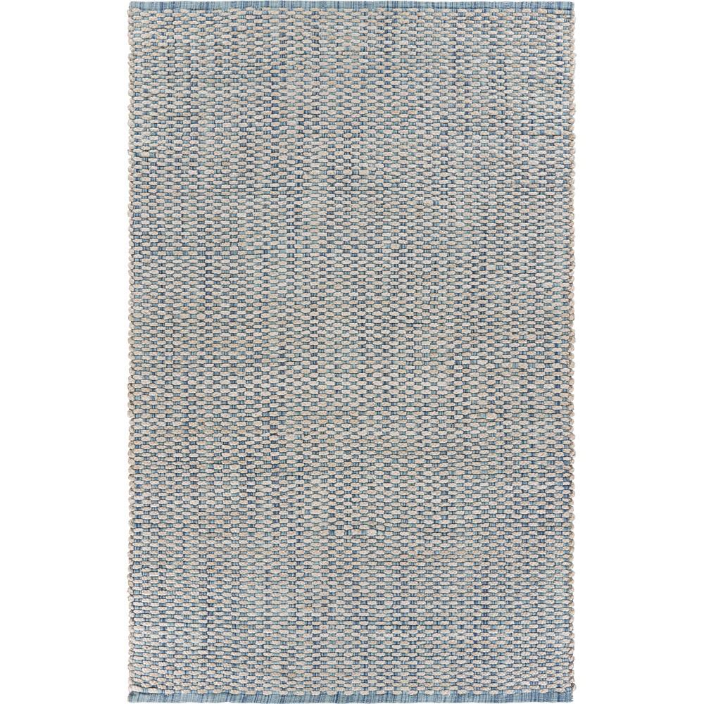 8’ x 10’ Blue and Beige Toned Area Rug BLUE. The main picture.