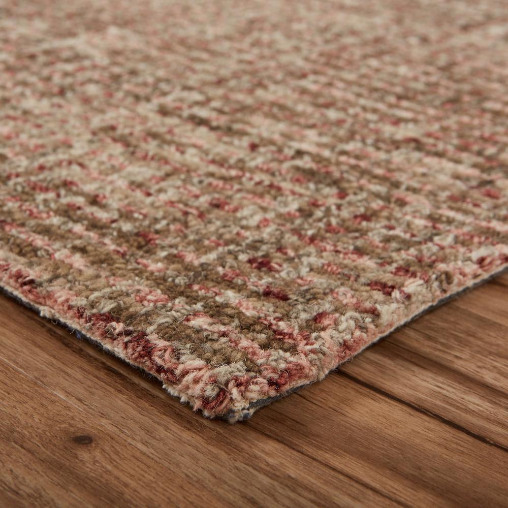 9’ x 12’ Brown Detailed Weave Area Rug Brown. Picture 2