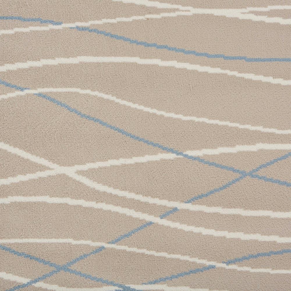 8’ x 10’ Gray Contemporary Waves Area Rug Gray. Picture 2