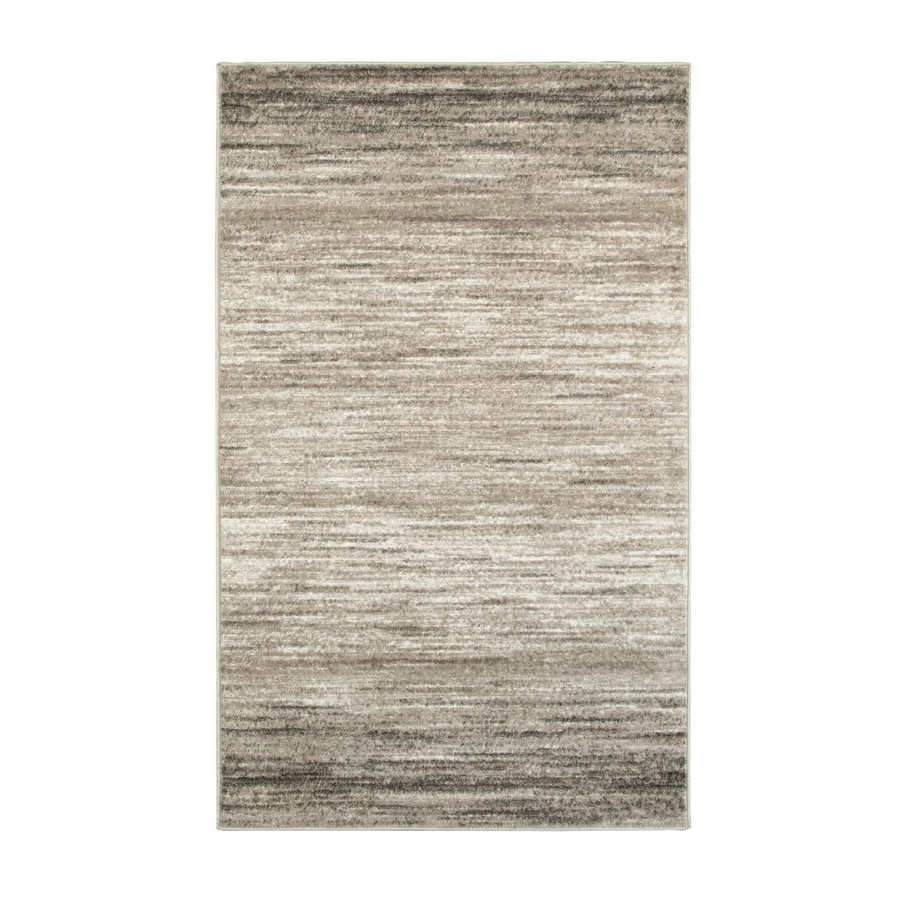 5’ x 7’ Beige Abstract Striations Area Rug Beige. Picture 9
