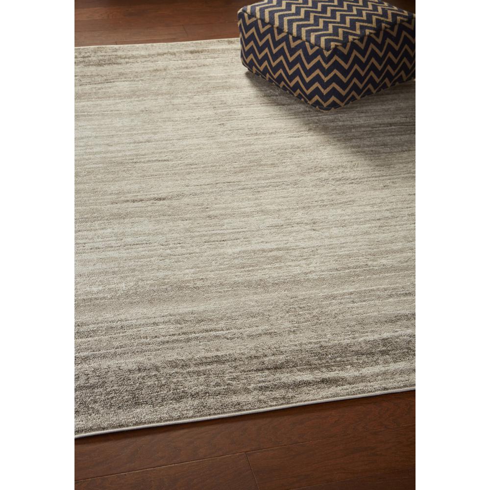 5’ x 7’ Beige Abstract Striations Area Rug Beige. Picture 7