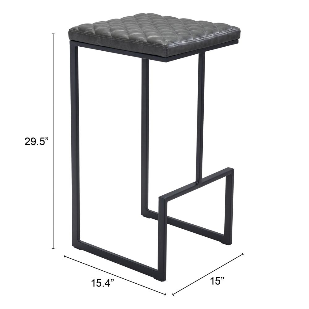 Element Barstool Gray Gray. Picture 8