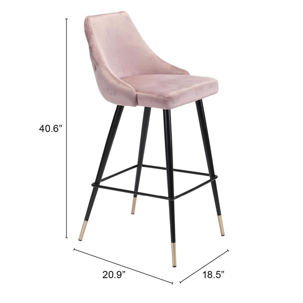 Piccolo Bar Chair Pink Pink. Picture 8