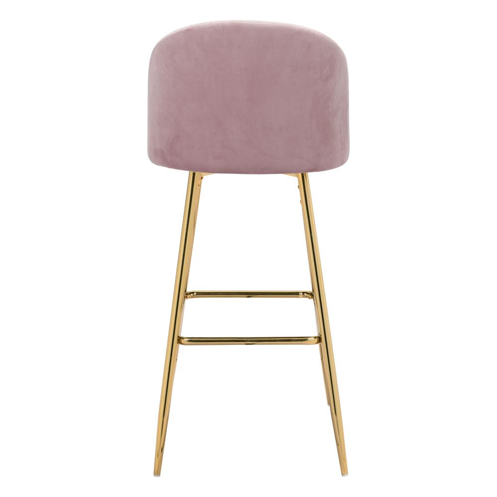 Cozy Bar Chair Pink Pink. Picture 5
