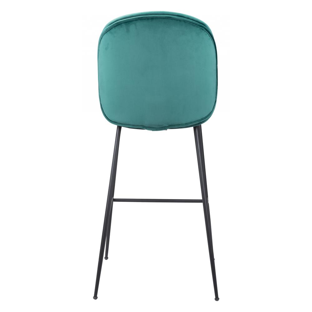 Miles Bar Chair Green Green. Picture 4